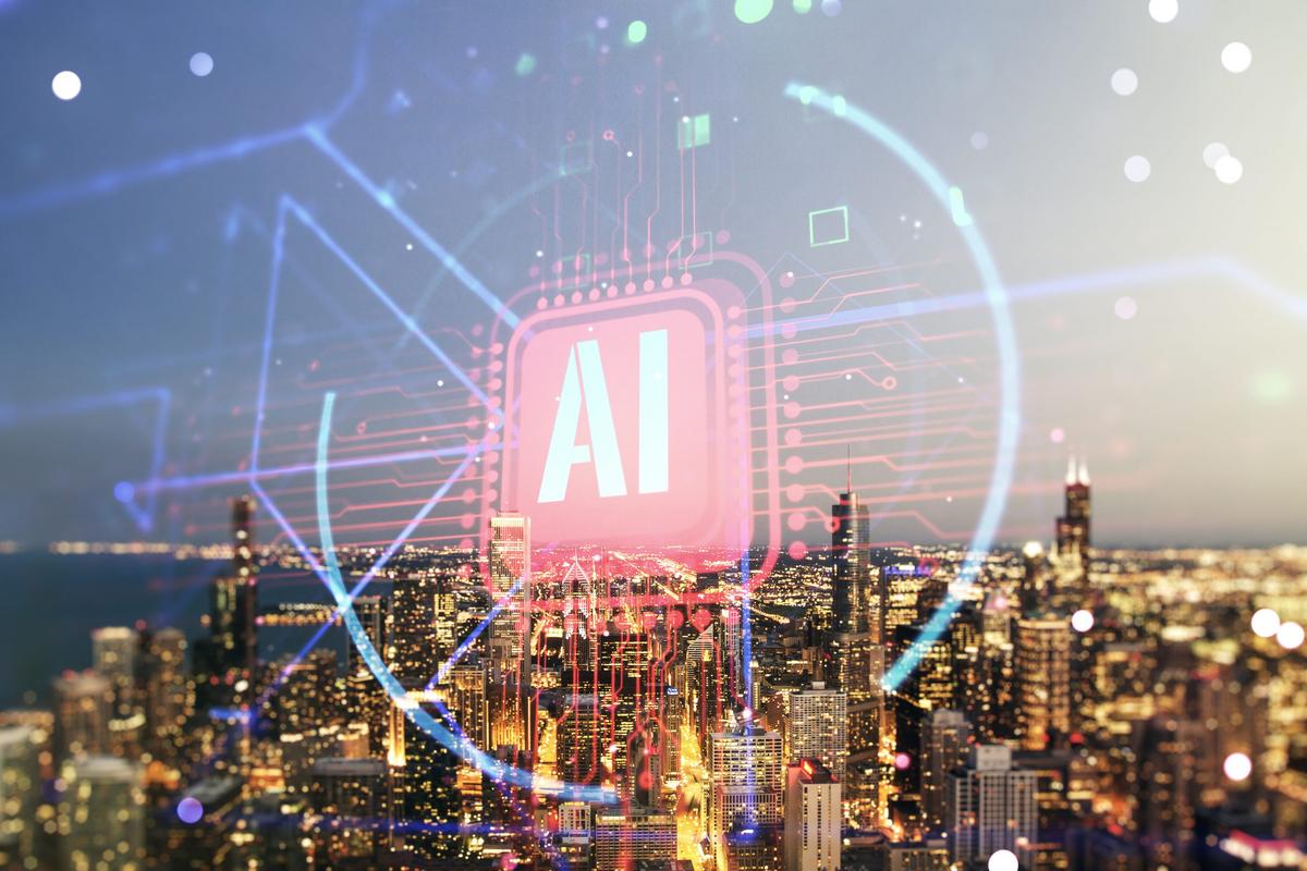 AI hologram.